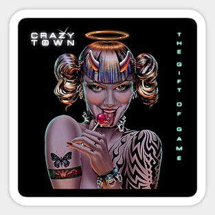 Crazy Town 3 Sticker